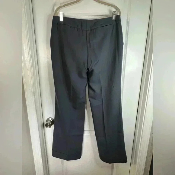 J. Crew Women’s Dark Gray Favorite Fit 100% Wool Dress Pants - Size 12 - Picture 4 of 8